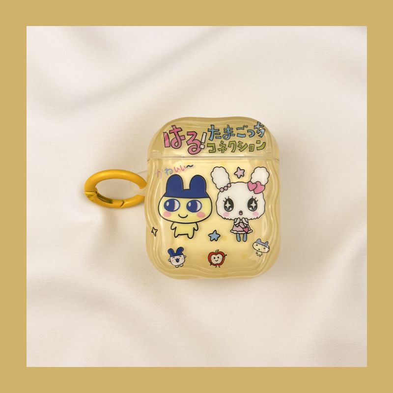 

Подходит для чехла для наушников Apple Pro второго поколения, беспроводных Bluetooth-наушников третьего поколения Aipods2, Airpodpro четвертого поколения, 5 коробок AirPods Pro [Fun Cartoon Tuo Ma Song Zi] Send Hook