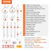 Lab Distillation Kit, 3.3 Boro Lab Glassware Distillation Kit with 24, 40 Joint, 1000ml Essential Oil Distillation Apparatus Kit, 32 pcs Set of