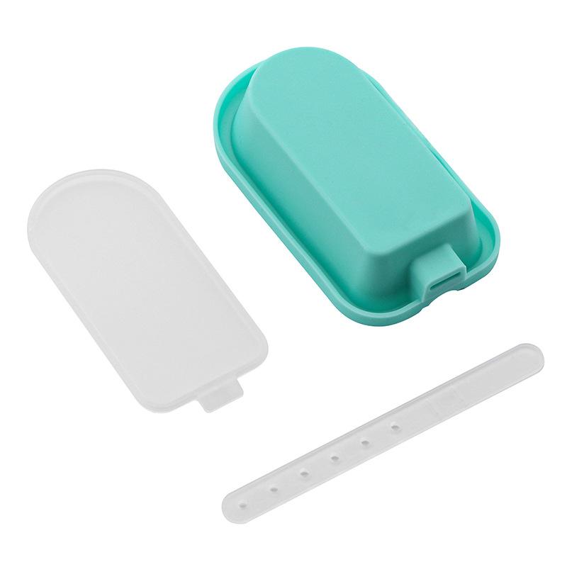 

DIY Homemade Ice Cream silicone mold mini long cake mold with lid silicone ice cube mod