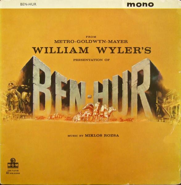 

LP Record MIKLOS ROZSA Benhur Original Motion Picture So MGMC802 MGM 1960 UK Soundtracks Musicals Used