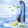 Mini Desktop Cooler Usb Rechargeable Fan With Mist Spray For Office And Home Use