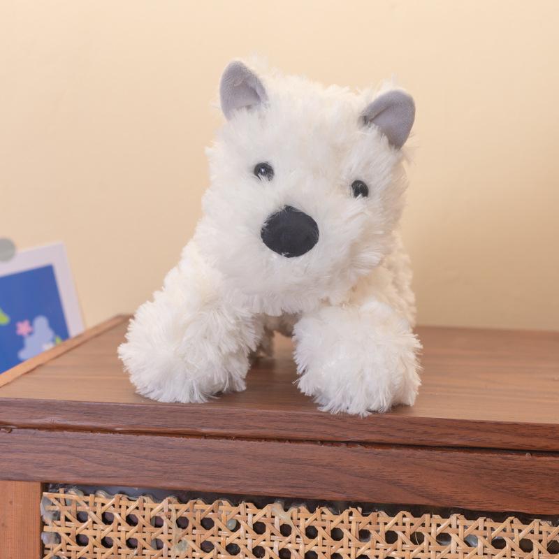 

Персонализируемая кукла молочного щенка вест-хайленд-терьера 14cm-35cm