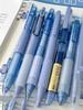 7Pcs Quick-Drying Ink Gel Pen Highlighter Pen Set Student Tip Ballpoint Pen Writing Tools For School Stationery Office Supplies