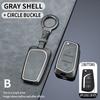 Car Zinc Alloy Leather Flip Key Case Cover Holder For Toyota RAV4 RAV-4 Levin Camry Reiz Highlander Corolla VA2 Accessories