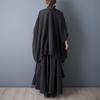 Dlouhý rukáv Oversized Černé Vintage košile & halenky pro halenku Ležérní volné jarní letní podzimní topy dámské košile na knoflíky