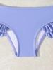 2026 Girls' Long Sleeve Two-Piece Swimsuit Set - Toddler Swimwear