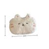 Kids Gift Funny Cat Cartoon Pencil Case Cute Kawaii Stationery Storage Bag Fluffy Large Capacity Cat Stationer Bag Student Use