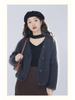 Korean Style V-Neck Loose Knit Cardigan - Soft, Fluffy, Gentle Women's Fashion