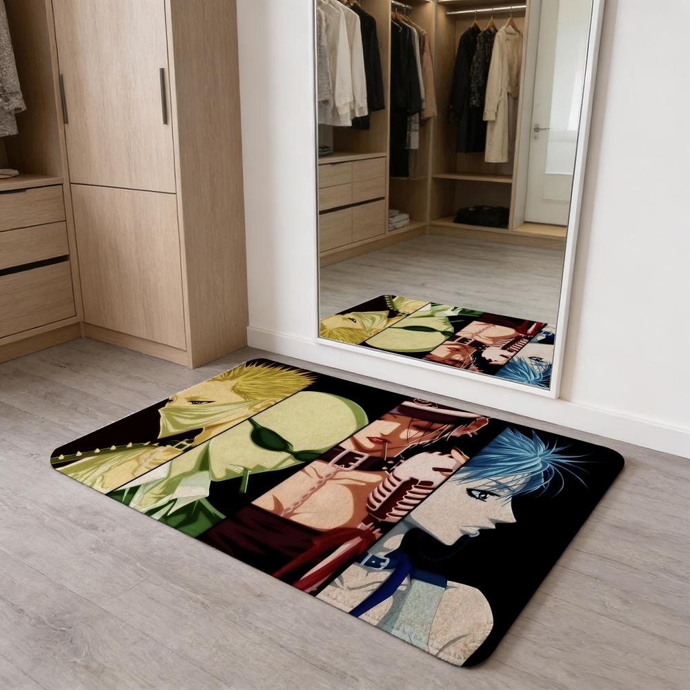Anime Vintage N-Nana Floor Mat Flannel Door Mat Non-Slip Absorbent Washable Indoor Home Rug