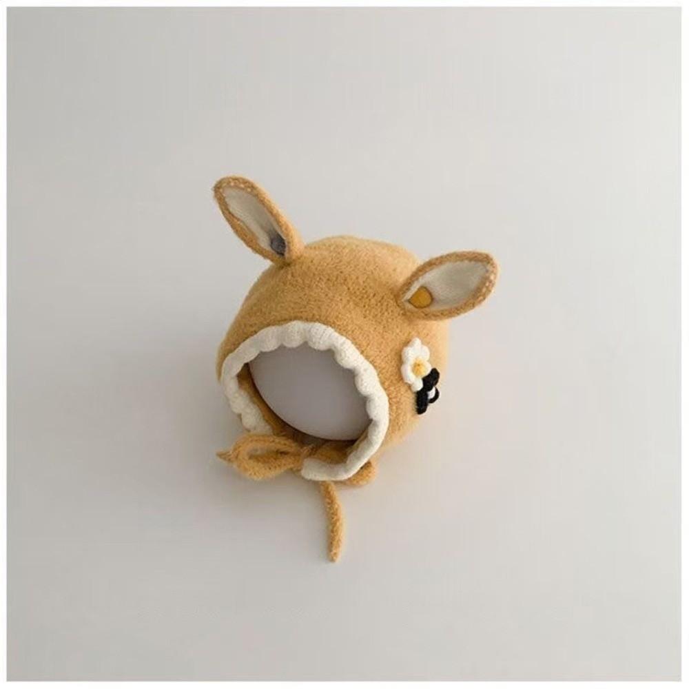 Windproof Baby Winter Cap Warm Lining Kids Pullover Hats Cute Newborn Earflap Hat Autumn Winter