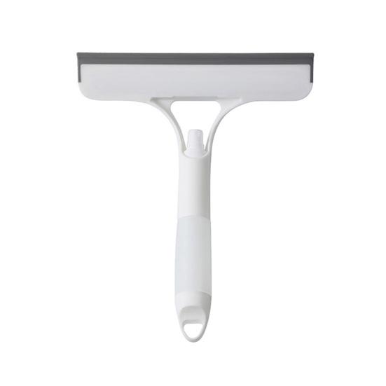 3 In 1 Window Squeegee Cleaner with Spray Bottle Ergonomic Design Double-sided Wipe Window Scrubber Cleaning Tool
