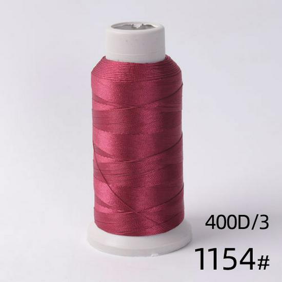 400D 3-Ply High-Strength Nylon Polyester Sewing Thread for Luggage, Sofa, and Tent