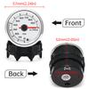 52mm Oil Pressure Gauge Boost Tachometer Voltmeter Air-Fuel Ratio Water Temp Oil Temp EGT Gauge Change 7 Colors Fit for 12V Car