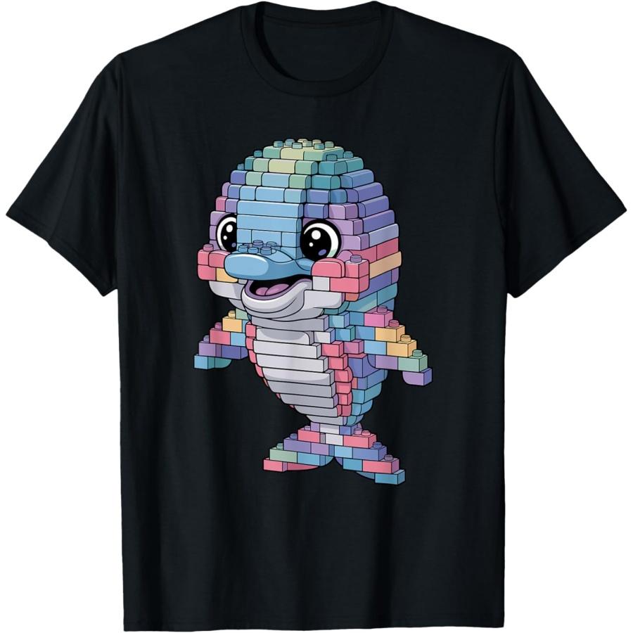 

Toy Bricks Dolphin Dolphins T-Shirt XXXXXL чёрный