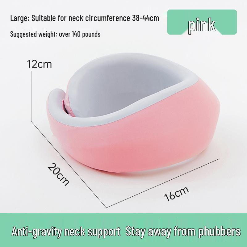 Comfortable U-Shaped Neck Pillow: Anti-Tilt, Decompressive Support, Washable & Portable