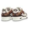 Lv Trainer Sneakers 'Brown And White Plaid' 1AAST3