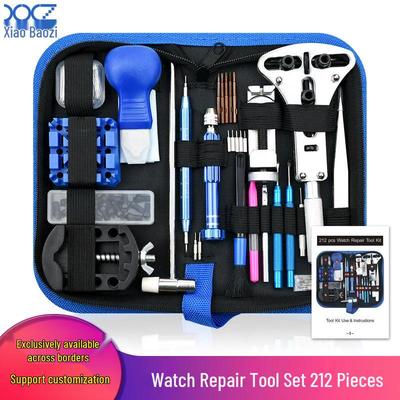 Kit de réparation de montre: Jeu d'outils de 212 pièces pour le démontage et le remplacement de la batterie