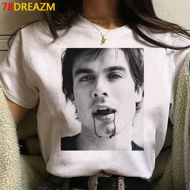 The Vampire Diaries TV Inspired T-Shirt the Vampire Diaries t shirt ulzzang casual aesthetic t shirt top tees Unisex T-Shirt
