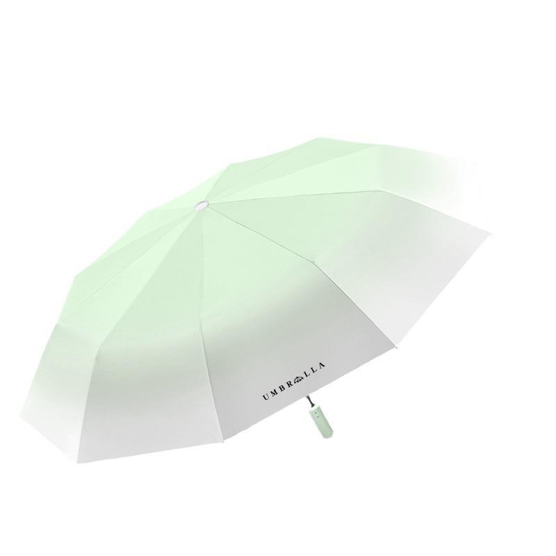 BPB parasol Macaron color gradual change automatic umbrella sun protection UV protection parasol recommended