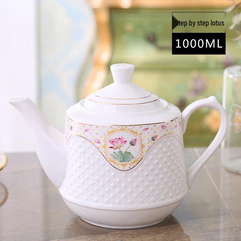 Lygil Ceramic Teapot with Stainless Steel Filter