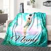 Rhythmic Gymnastics Home Customization Blankets Comfortable Soft Lightweight Multiseasonal Blanket For Picnics Sofas Offices Beds Living Rooms Perfect