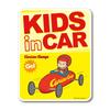 Autocollant de Voiture Curious George Anime ENFANTS en VOITURE Kart