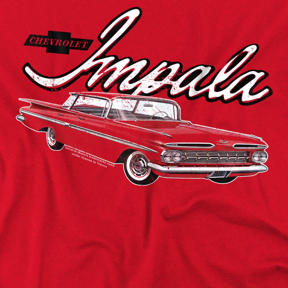 Chevrolet Unisex Adult Classic Impala T-Shirt