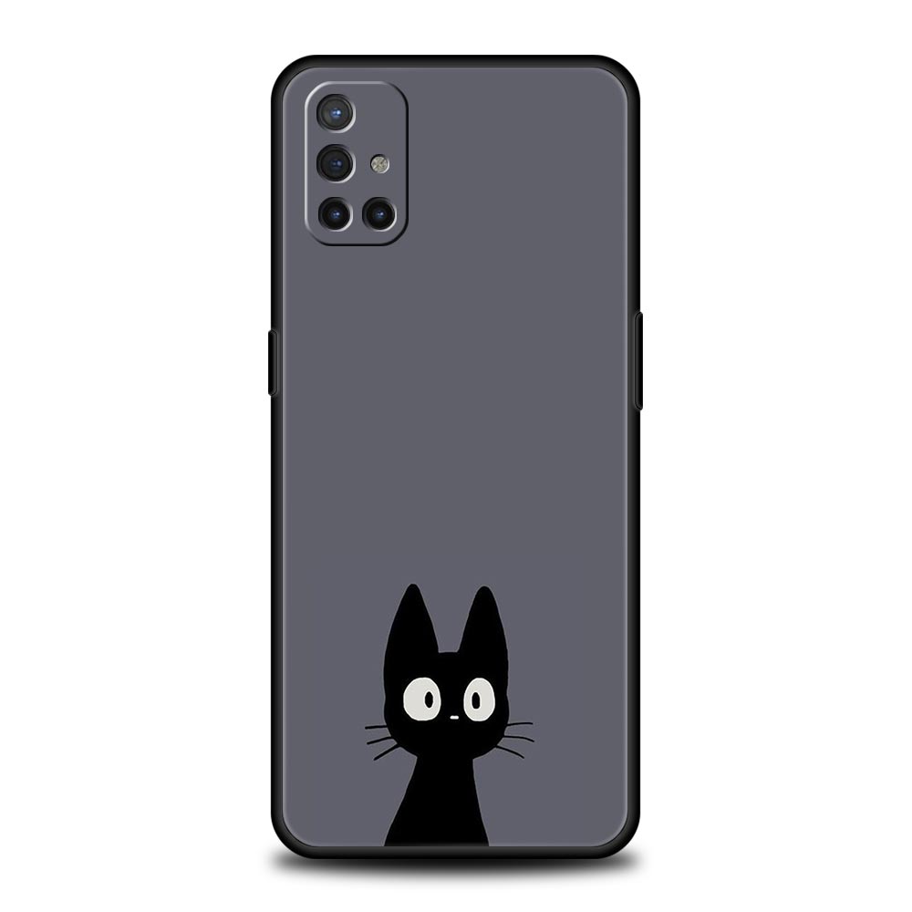 Phone Case For OnePlus 12 11 10 9 Pro 9T 12R 10R 9R 9RT 10T 8T 8 7 6T 7T Nord 2T CE 2 5G N200 N10 N100 Cover Cat Cartoon Cute