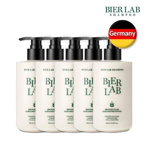

BIERLAB German Beer Yeast Anti-Hair Loss Shampoo 400ml x 5 Bottles_636137