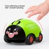 Pull Back Car Lovely Simulated Plastic Ladybug Two-way Pull Back Toy for Kids