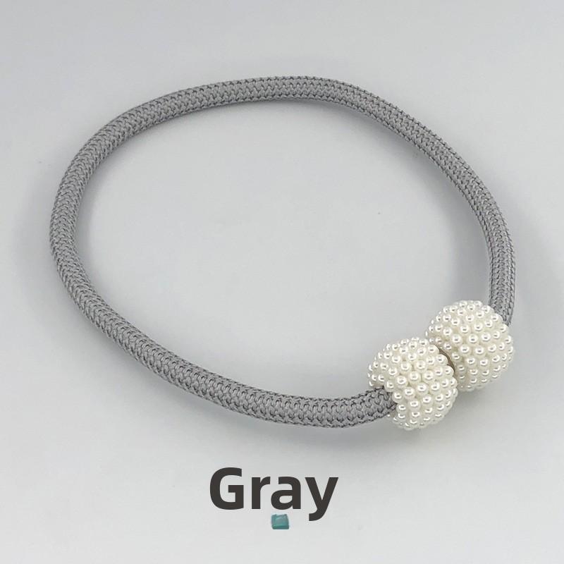 

Высокопрочный магнитный притяжение жемчужный магнитный пряжка ткань для хранения галстука штора магнитная пряжка шнурок для штор 2pcs