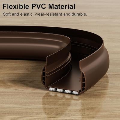 Felt Door Draft Stopper Seal Strip For Home Dustproof Soundproof Weather Stripping 93*5cm Door Bottom Guard