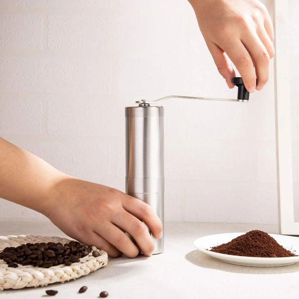 Adjustable Hand Coffee Mill Handmade Manual Coffee Grinder  Coffee Accessories
