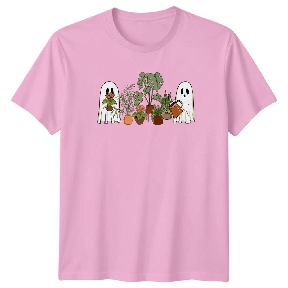 Spooky Cute Ghost TShirt Houseplant Lover Halloween Gift For Him And Her