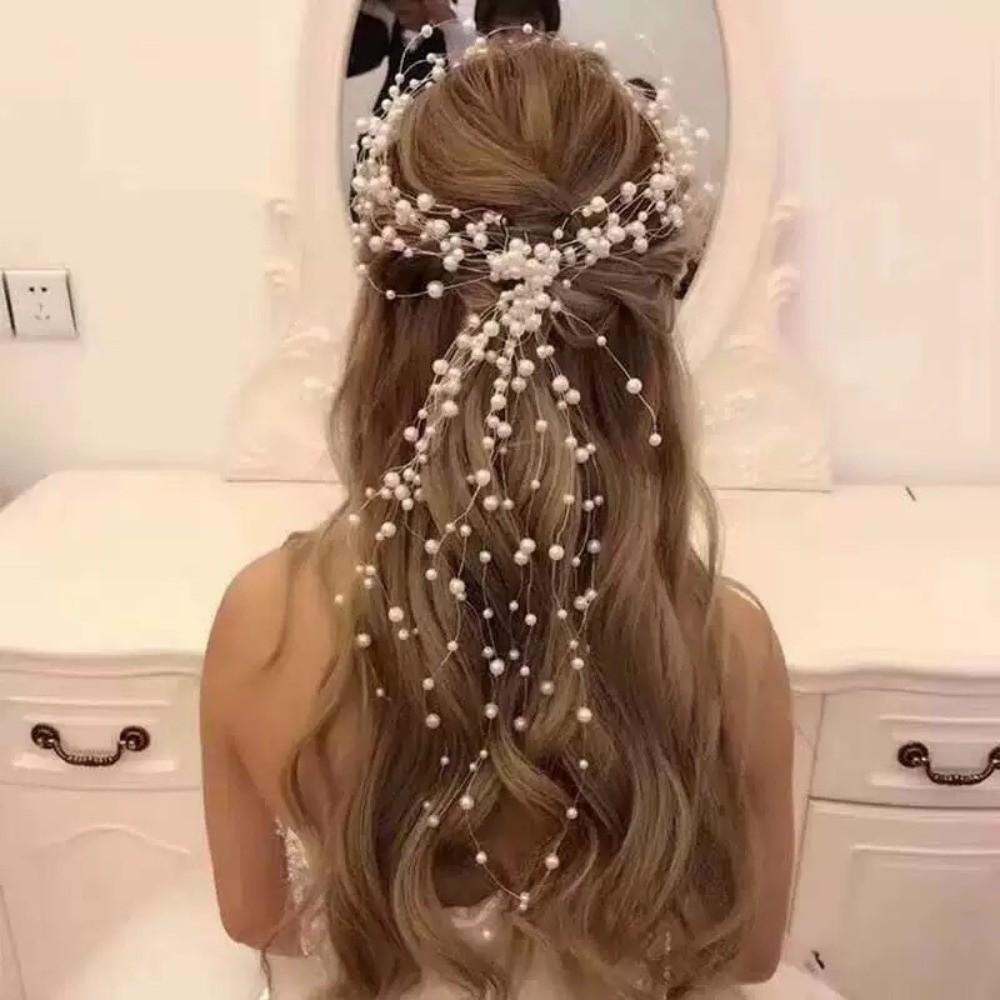Elegant Fairy Hair Band Handmade Bridal Headdress Fashion Hairpin Ornaments  Photoshoot