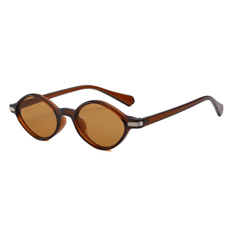 Trendy European-American INS Style Small Frame Sunglasses - Versatile UV Protection, High-End Look for Posing