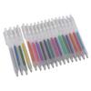 18 Colors Gel Ink Pen Set Retractable 1.0mm Tip Glitter Drawing Pen for Journal Coloring Calendar Decoration