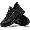 Men Steel Toe Work Sneakers Lightweight Safety Shoe Puncture Proof Indestructible Boots Durable Protective Men Footwear for Work
