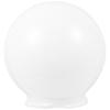 Premium Acrylic Round Lampshade Globe Light Cover for Courtyard Patio Street Floor Stand Lamp Fixture Replacement Shade