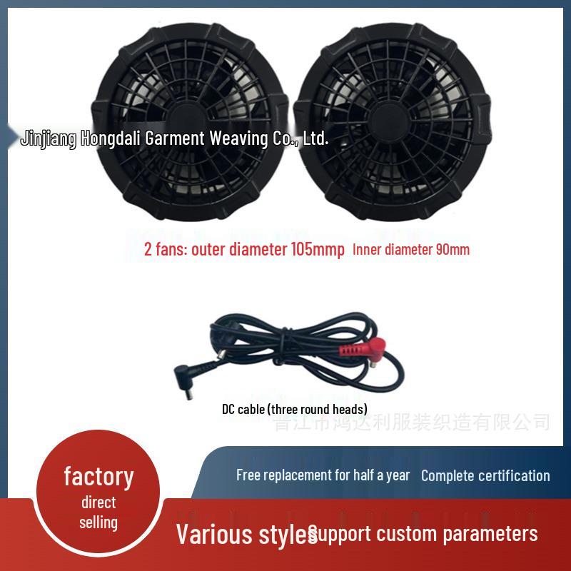 USB-Charging Cooling Camouflage Vest with Fans and Sun Protection