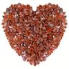 Natural Red Agate Stones for Crafts and Decor: Gravel for Bonsai, Fish Tanks, Nail Art, Phone Cases, and Educational Use.