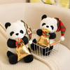Adorable And Festive Panda Plush Toy For Christmas Celebrations And Gift Giving