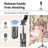 45.6-Inch Multi-function Selfie Stick Desktop Tripod with Telescoping Rod 6 Sections with Phone