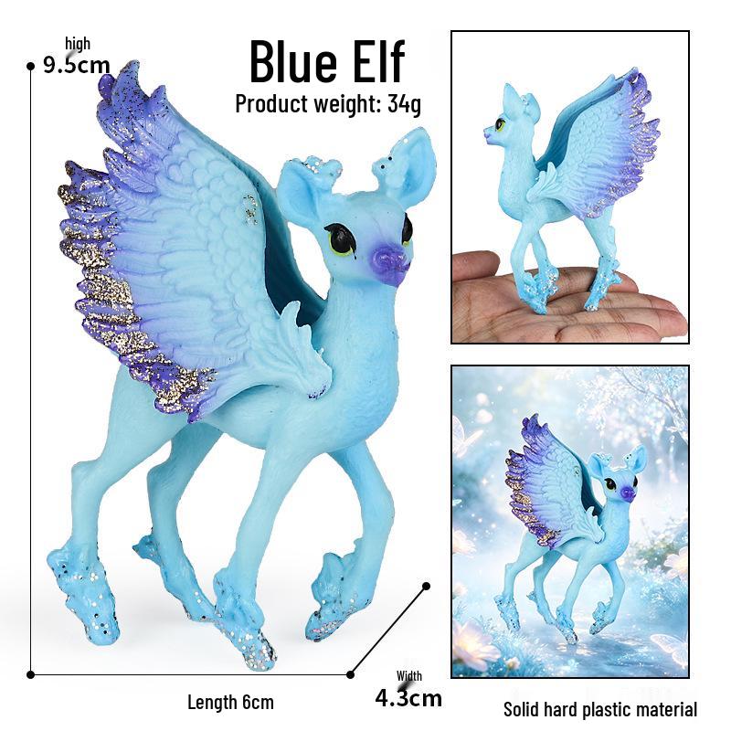 European Mythology Pegasus & Unicorn Model Toy Ornament