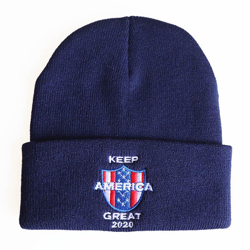 Trump TRUMP Wool Hat Men and Women America great again Embroidered Knit Hat
