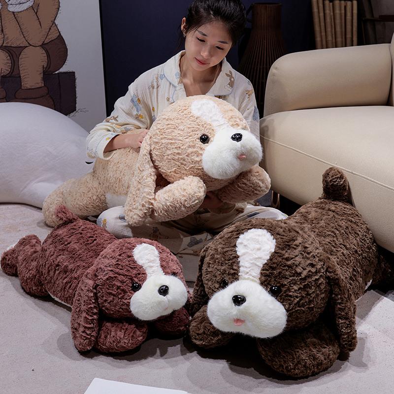 Flauschiger Border Collie Plüschtier Niedlich Weich Hochwertig Cartoon Stofftier Puppe Heimdeko Geschenke für Kinder