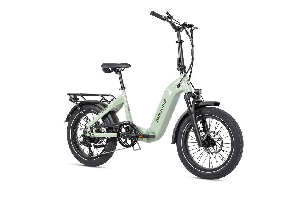 JOBOBIKE ROMER Elektrofahrrad, 250-W-Motor, leiser Motor, 48-V-15-Ah-Akku, Vorderradfederung für ein komfortables Fahrgefühl