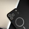 For Magsafe Leather Texture Magnetic Phone Cases For iPhone 16 15 14 17 Pro Max 16e Plus Case Wireless Charging Shockproof Cover
