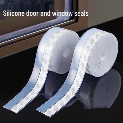 Self-Adhesive Silicone Door & Window Seal Strip
