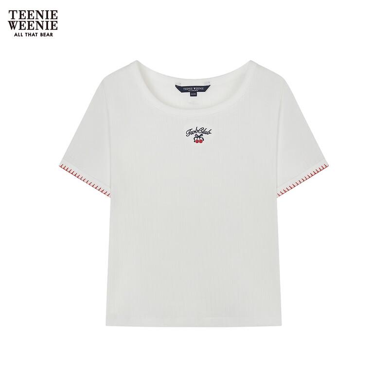 Teenie Weenie Women s Bear Letter Summer T-Shirt S